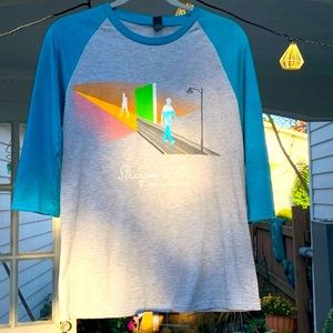 the black lillies “stranger to me” album cover baseball tee